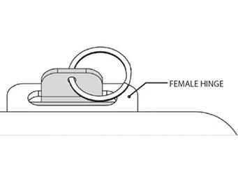 undercover-replacement-female-hinge-as1180fh